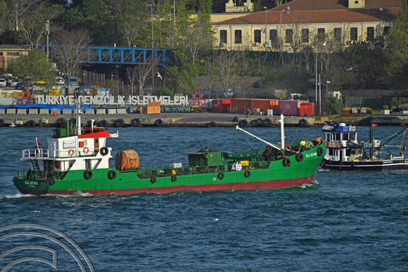 DG394092. Anti-pollution ship Gulsenim. MMSI 271010367. Istanbul. Turkey. 7.5.2023.