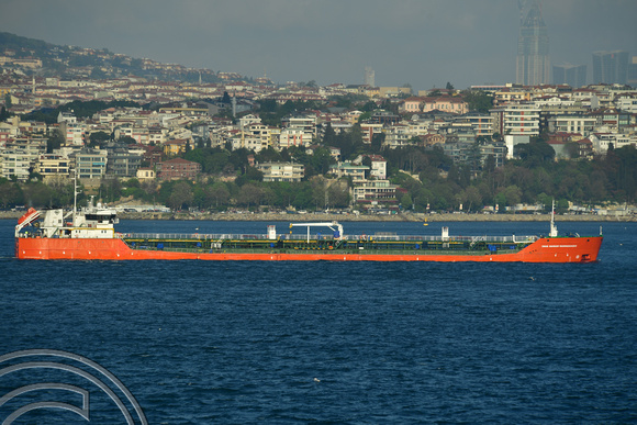 DG393898. OilChemical Tanker IMAN BAHRAM MAMMADZADEH. IMO 9736688. 4684 gross tonnes. Built 2015. Istanbul Turkey. 7.5.2023.