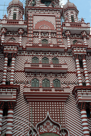 DG237401. Rebuilt mosque in Pettah. Colombo. Sri Lanka. 11.1.16.