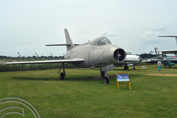 DG398231. Dassault Mystere. Norwich aviation museum. Norfolk. 23.6.2023.