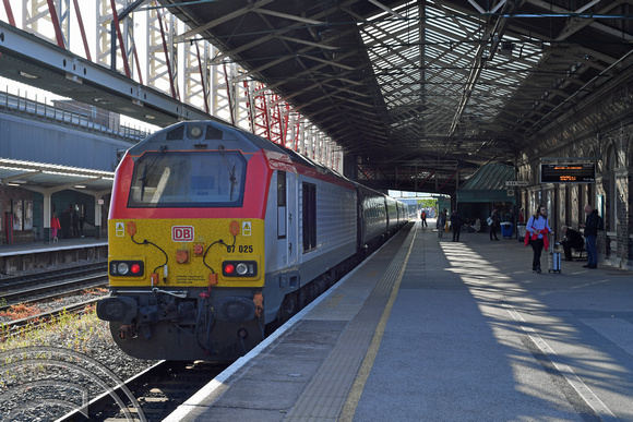 DG394423. 67025.1V98. 1634 Holyhead to Cardiff Central.  Chester. 16.5.2023.