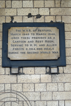 DG151168. WVS plaque. Retford. 20.6.13.