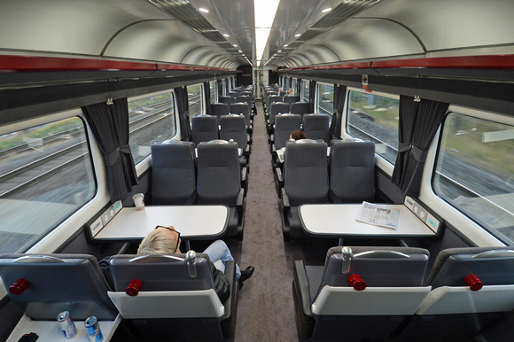 DG155094. Interior. Chiltern Mk3 coach. 5.8.13.
