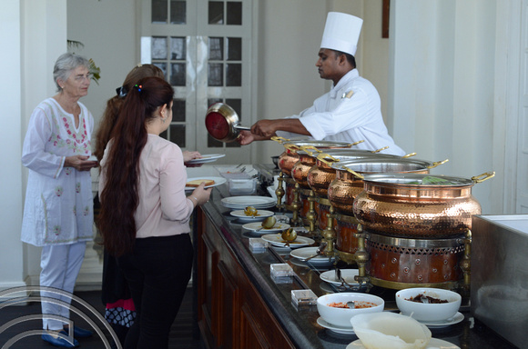 DG239230. breakfast is served. Galle Face Hotel. Colombo. 4.2.16