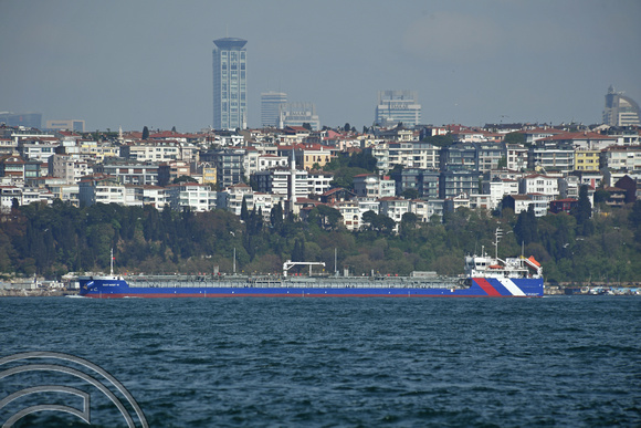 DG394053. OilChemical Tanker BALT FLOT 14. IMO 9804215. 5075 gross tonnes. Built 2017. Istanbul. Turkey. 7.5.2023.