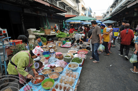 TD09973. Market. Ayutthaya. Thailand. 18.1.09.