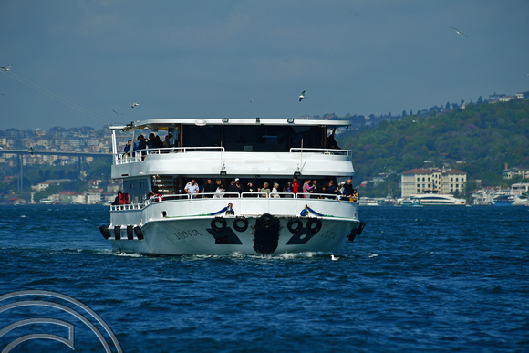 DG393794. Cruise boat Iona. Istanbul. Turkey. 7.5.2023.