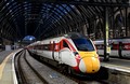 DG432633. 801223. 1D24 1733 London Kings Cross to Harrogate. Kings Cross. 4.11.2024.