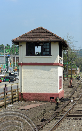 DG237511. Signalbox. Rambukanna. Sri Lanka. 12.1.16.