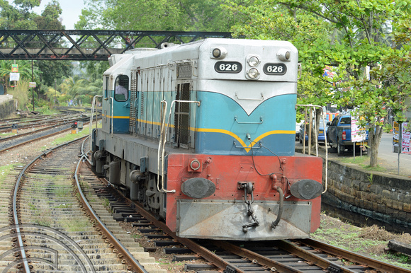 DG238617 Class M2c No 626. Galle. Sri Lanka. 29.1.16
