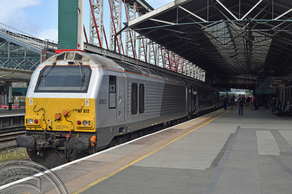 DG394302. 67012. 1W91. 0648 Cardiff Central to Holyhead . Chester. 16.5.2023.