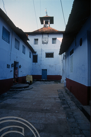 T6292. Outside of the synagogue. Mattancherry. Fort Cochin. Kerala. India. December.1997
