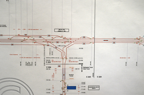 DG159531. HS2 track plans. The delta junction. 12.9.13.