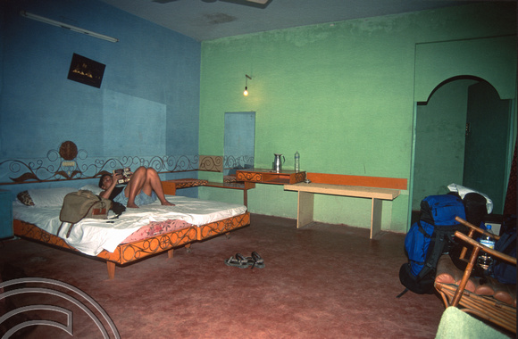 T6554. Bungalow at the Hotel Aristo. Trichy. Tamil Nadu India. January 1998