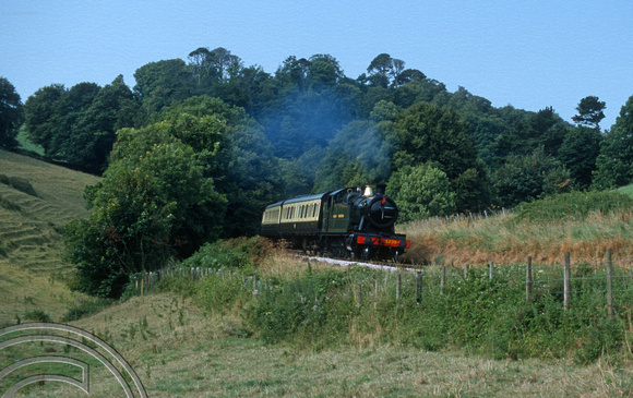 17972. GWR 2-8-2T No 5228. Torbay steam railway. 30.7.99