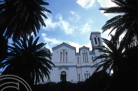T14215. Agia Georgios church. Hora. Andros. Cyclades. Greece. 24.09.02