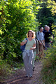 DG04772. Lynn walking with friends. 16.10.2005.