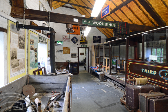 DG247422. Interior. Corris Railway museum. Corris. Wales. 3.7.16