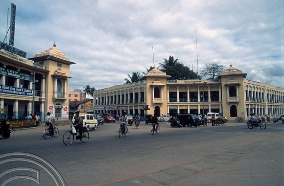 T6224. Public buildings around Irwin Rd. Mysore. Karnataka. India. December.1997