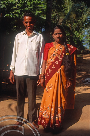 T4543. The Gawade in-laws Maharasthra. India. December 1993.
