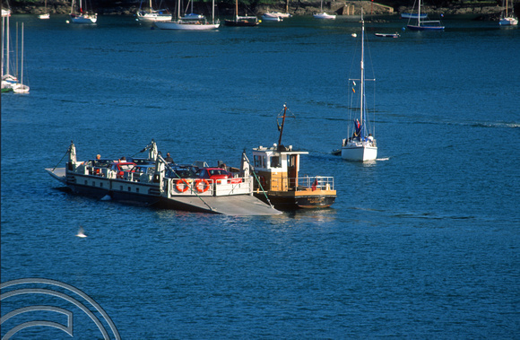 T4657. The river ferry. Dartmouth. Devon. England.  30th July 1994.