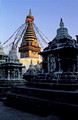 T3278. Monkey Temple. Kathmandu. Nepal. 1992.