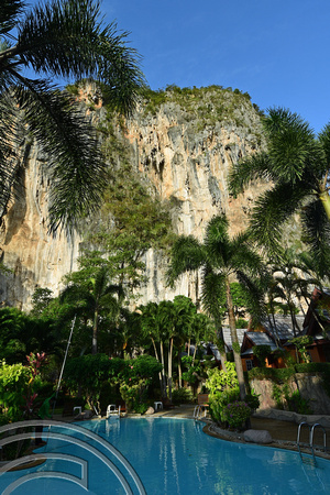 DG263323. The view from Diamond Cave resort. Krabi. Thailand. 27.1.17