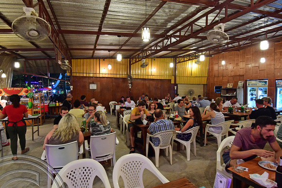 DG263374. Tourist restaurant. Railay beach. Krabi. Thailand. 27.1.17
