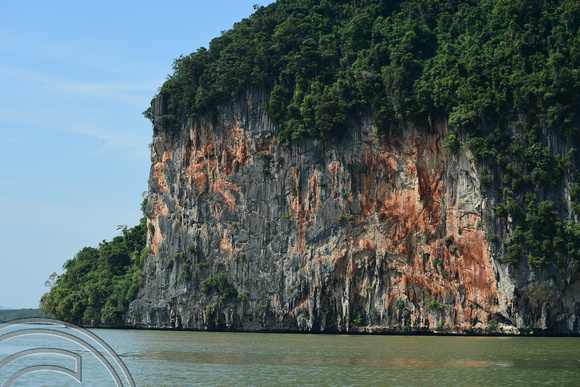 DG263456. Limestone outcrops around Phang Nga Bay. Thailand. 29.1.17