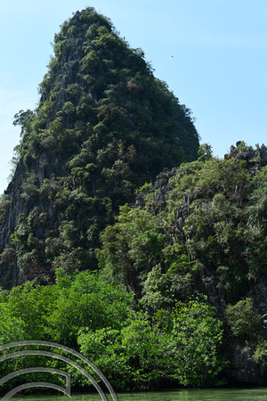 DG263534. Limestone outcrops around Phang Nga Bay. Thailand. 29.1.17