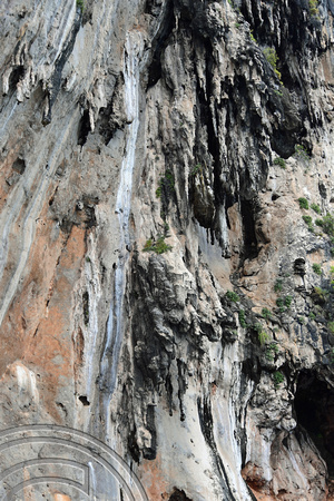 DG263262. Limestone cliffs Krabi. Thailand. 22.1.17