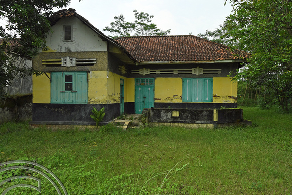 DG264836. Old Dutch era railway building. Tarik. Java. Indonesia. 11.2.17