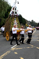 DG426783. Rushbearing festival. Sowerby Bridge. West Yorkshire. 7.9.2024.