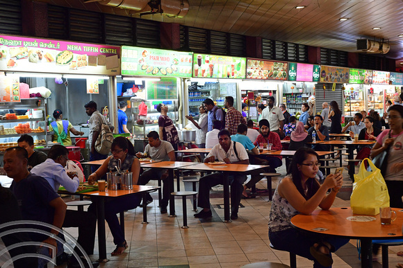 DG265787. Hawkers stalls. Tekka centre. Little India. Singapore. 17.2.17