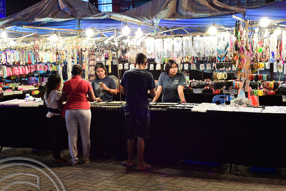DG266052. Night market. Johor Baru. Malaysia. 19.2.17