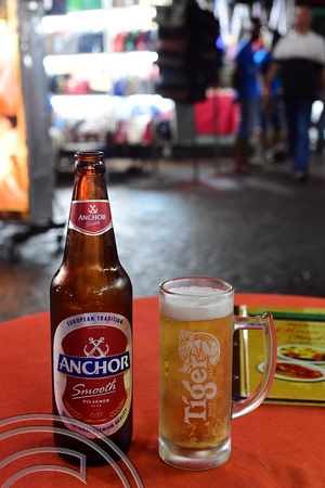 DG266273. Time for a beer. Jalan Hang Lekir. Chinatown. Kuala Lumpur. Malaysia. 20.2.17