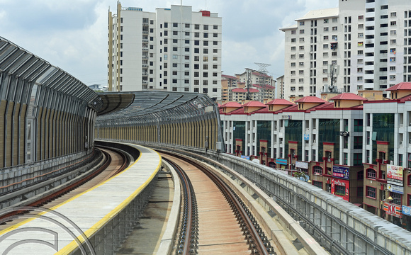 DG266429. Noise barriers. MRT. Pelangi Sq. Kuala Lumpur. Malaysia. 20.2.17
