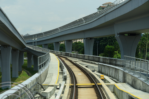 DG266715. MRT depot junctions. Kwasa Damansara. Kuala Lumpur. Malaysia. 20.2.17