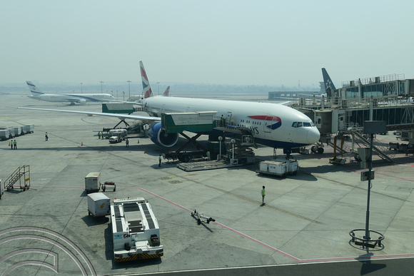 DG267445. Unidentified British Airways Flight. Mumbai. India. 27.2.17