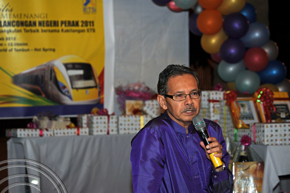 DG104048. KTMB President. Dr Aminuddin Adnan. ETS party. Ipoh. 11.2.12.