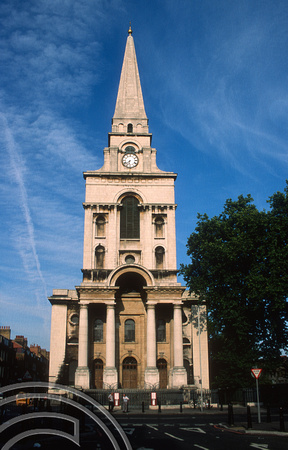 RT0008. Christ church. Spitalfields. London. 1994