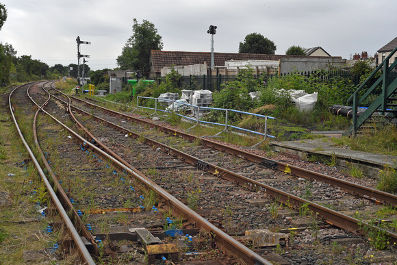 DG400466. Crossover to Furnace way sidings. Bedlington. Northumberland.  10.8.2023.