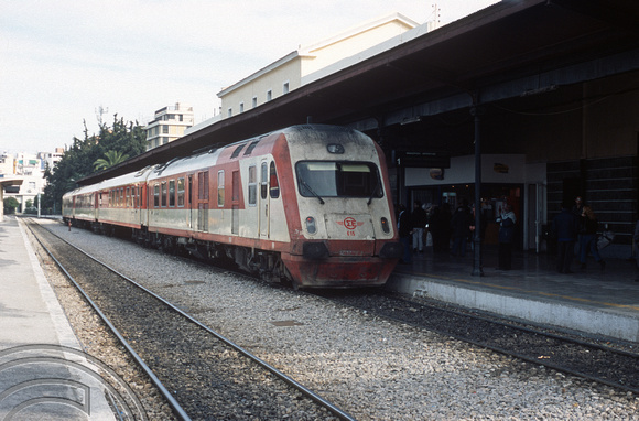 18027. 615. Larissa station. Athens. Greece. February 2004