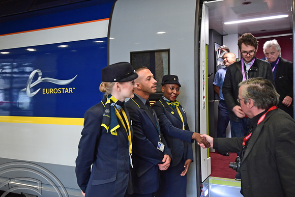 DG270617. Train 9114 arrives at Brussels. 23.5.17