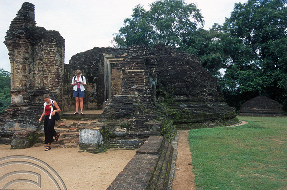 17171. Pothgul Vehara (Ancient library). Polonnaruwa. Sri Lanka. 09.01.04