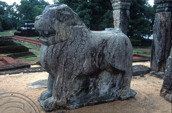 17188. The Kings council chamber. Polonnaruwa. Sri Lanka. 09.01.04