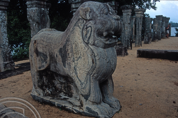 17194. The Kings council chamber. Polonnaruwa. Sri Lanka. 09.01.04