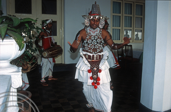 17226. Kandyan dancers at a wedding at the Galle Face Hotel. Colombo. Sri Lanka. 10.01.04
