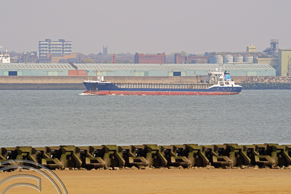 DG348213. Cargo ship Vitality. 2984gt Built 2009. Liverpool. 20.04.2021.