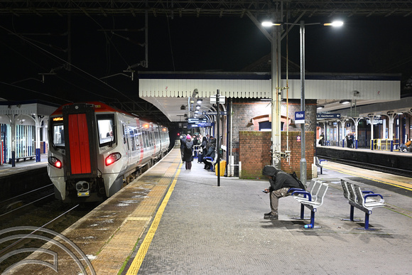 DG433115. 197045. 1W61. 1449 Cardiff Central to Wilmslow. Wilmslow. 12.11.2024.